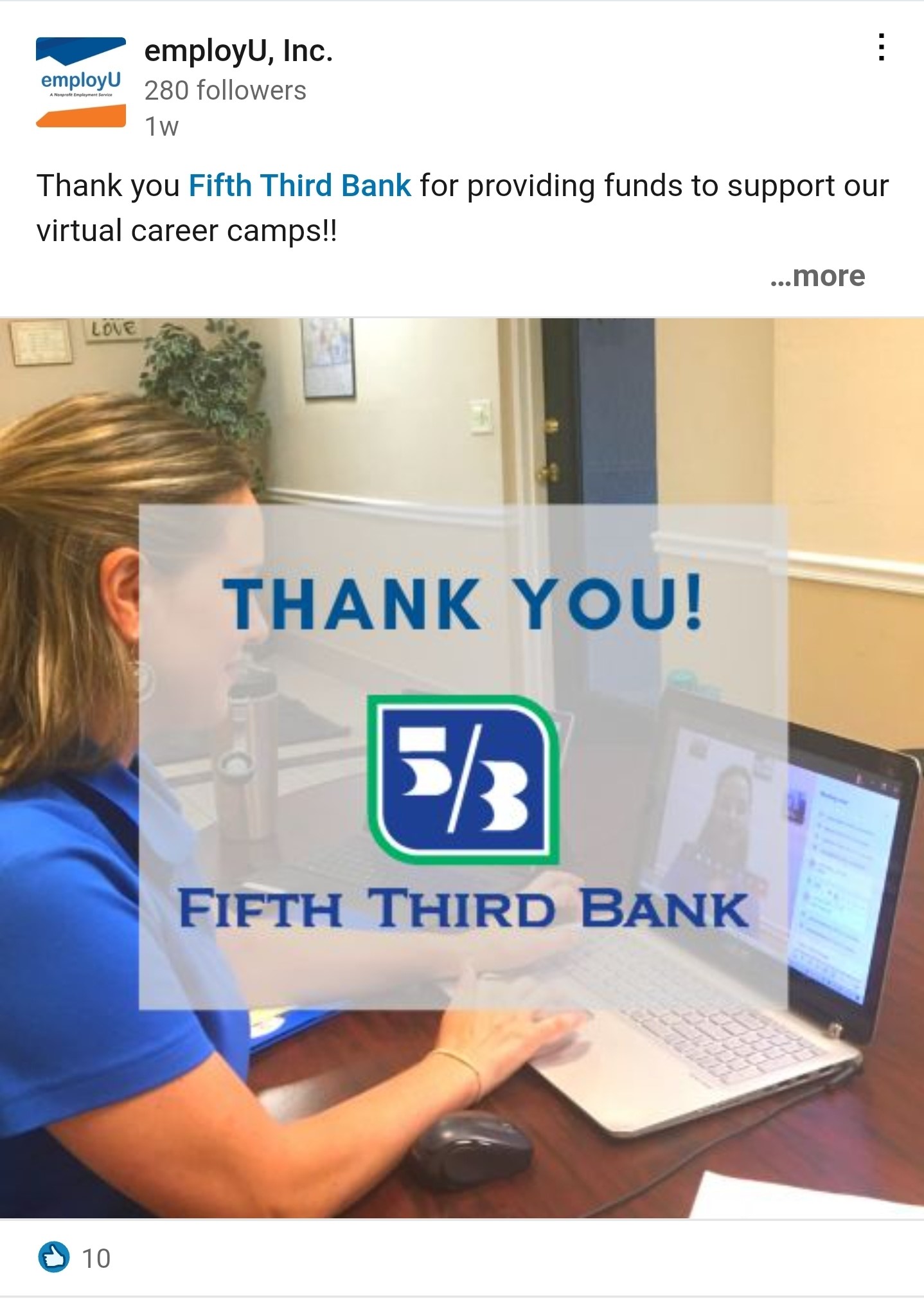 Image of post about Fifth Third Bank post