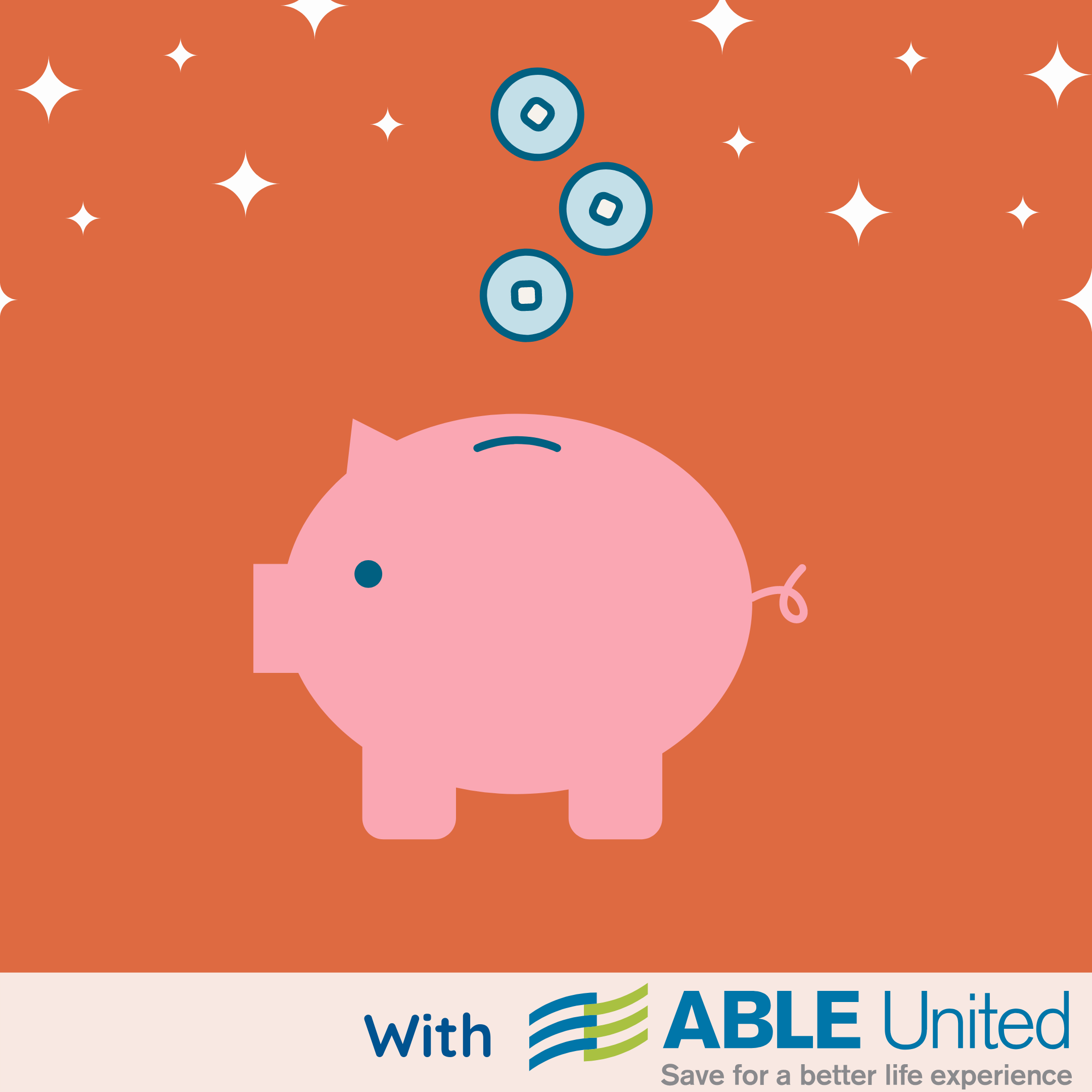 Rainy Day Savings with ABLE United