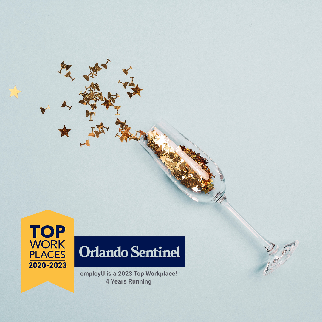 employU has been named a Central Florida Top Workplace by the Orlando Sentinel!